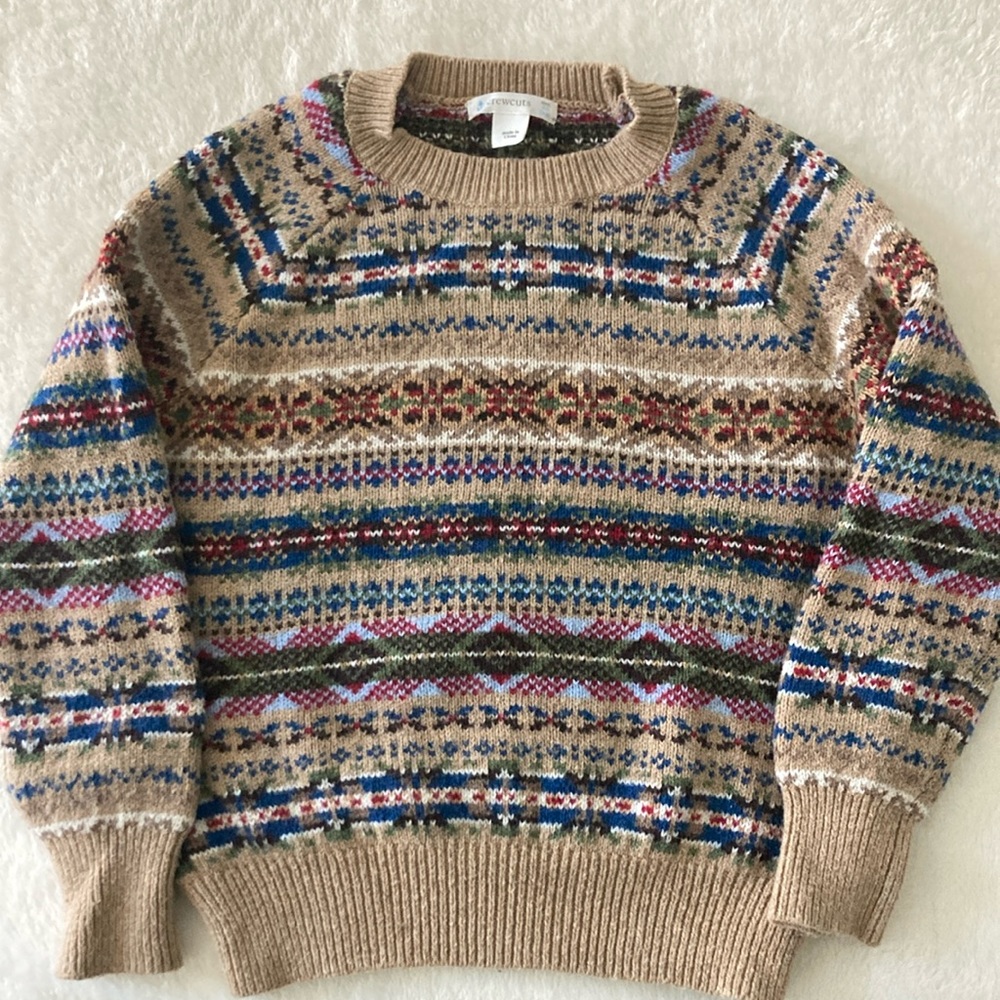 Boys Crewcuts sweater, size XS (4/5)